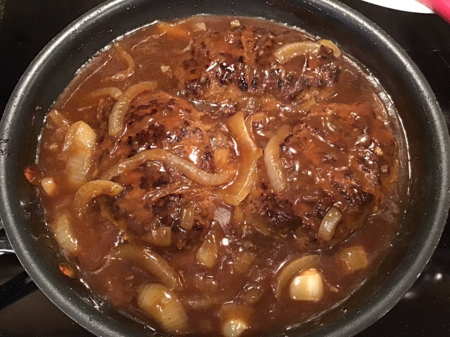Salisbury Steak with Onion Gravy EASY HOMEMADE RECIPES
