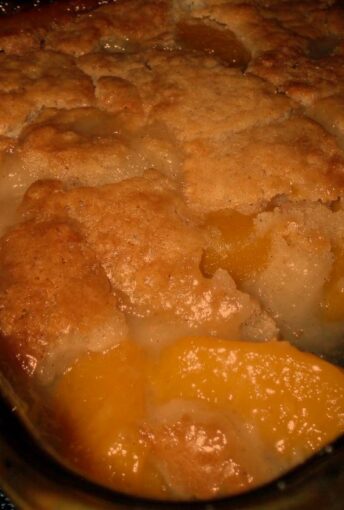 Easy Peach Cobbler Easy Homemade Recipes