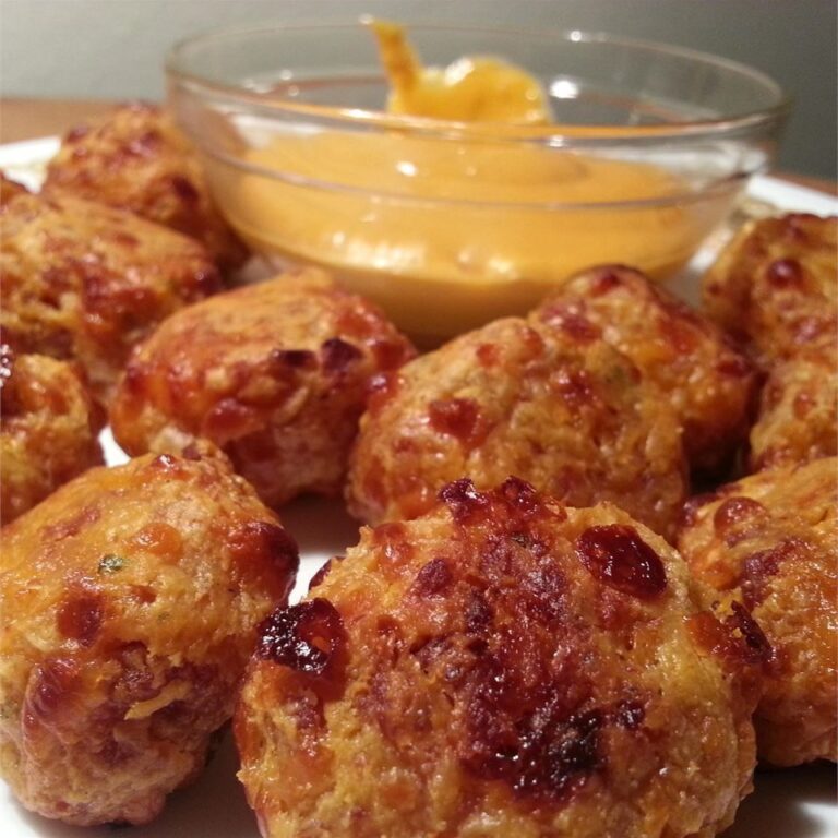 CREAM CHEESE SAUSAGE BALLS EASY HOMEMADE RECIPES
