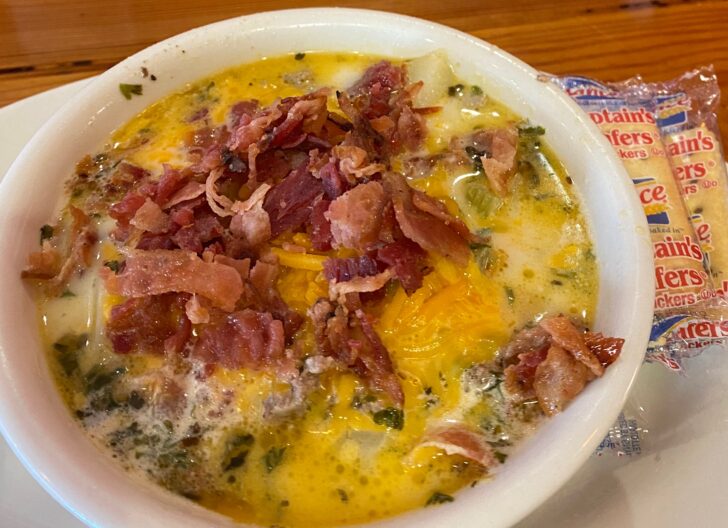 Creamy Potato & Hamburger Soup – EASY HOMEMADE RECIPES
