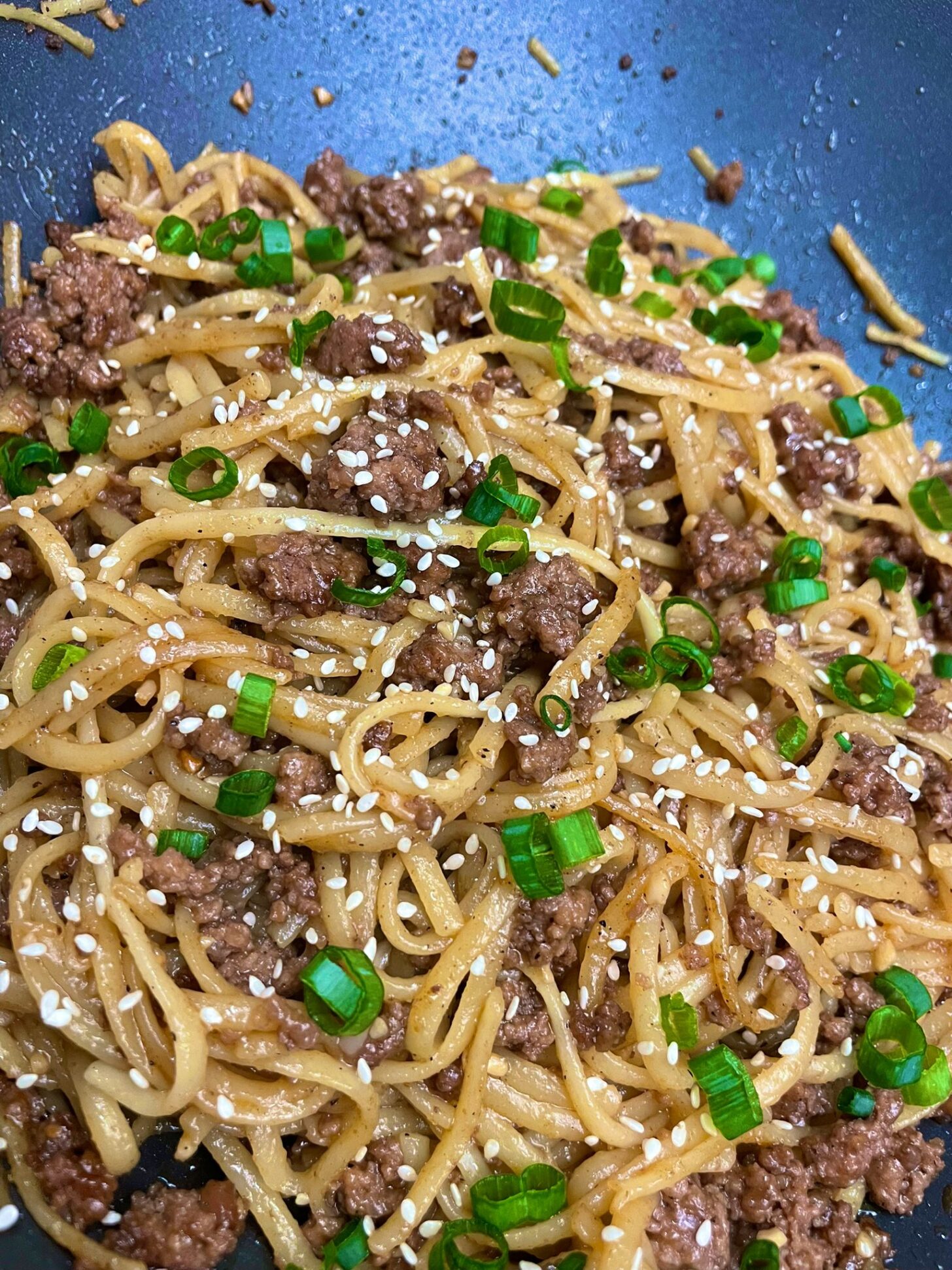 Mongolian Ground Beef Noodles – EASY HOMEMADE RECIPES